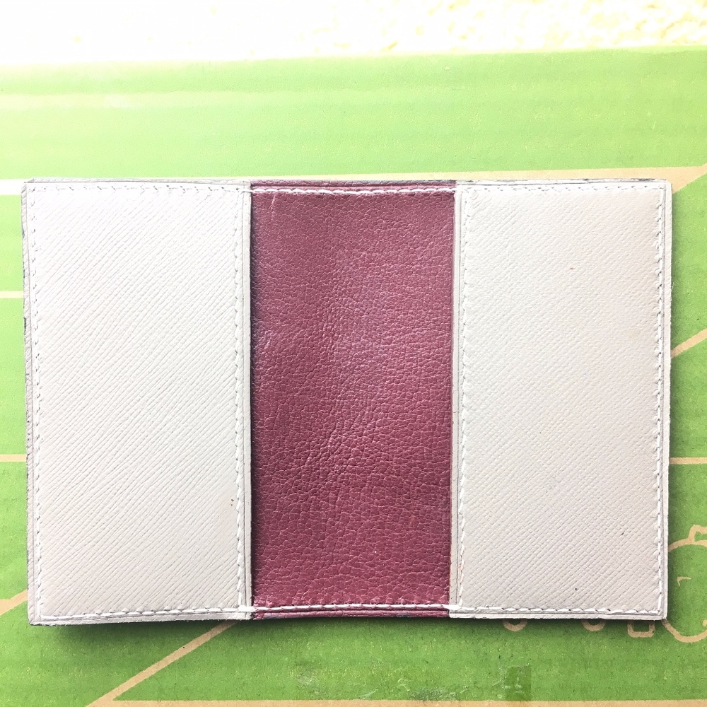 Brand new French leather cardholder